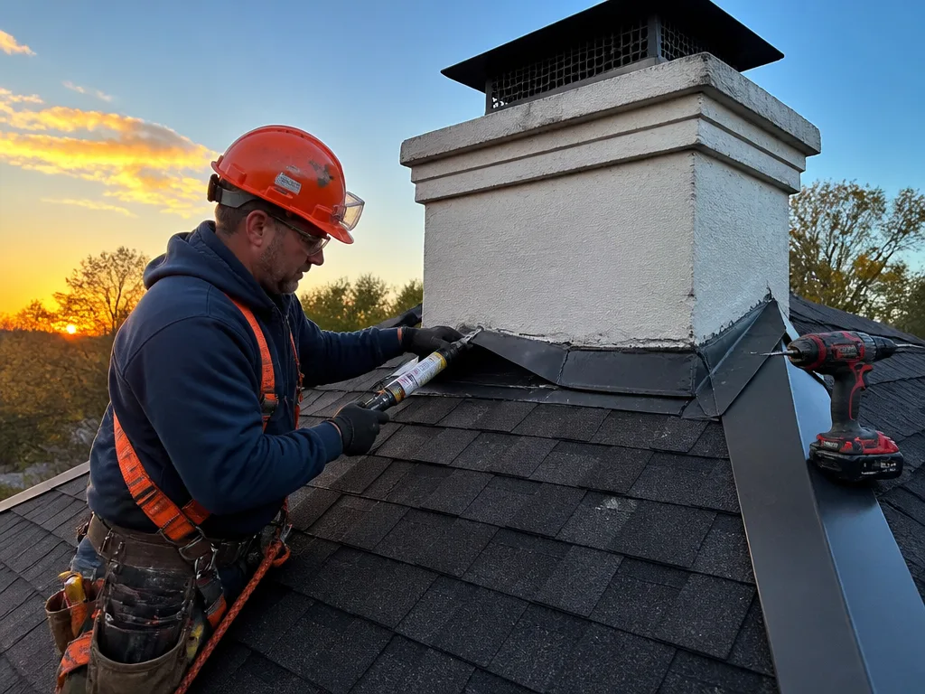 Chimney Flashing Repair